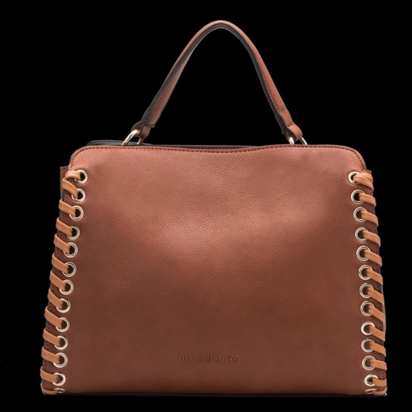 EMMA VEGAN SHOULDER HAND BAG   -BRWN/BRWN - Picture 3 of 7